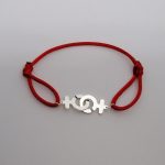 bracelet cordon elle et elle