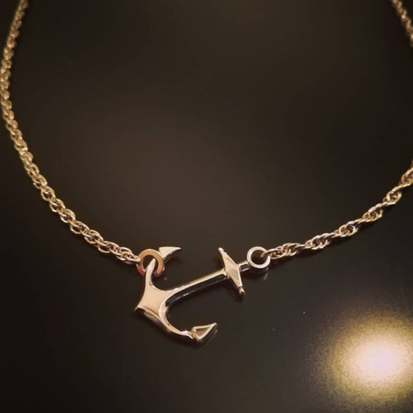 Collier Ancre marine
