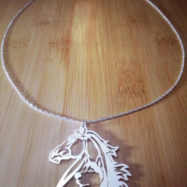 Collier Cheval + Loup
