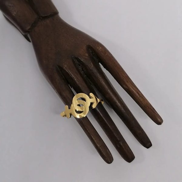 bague Elle et Lui or