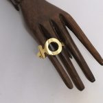bague Elle or 2