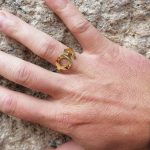 bague Lui or 5